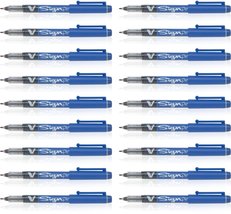 Pilot 019592 V Sign Pen (Blue - Pack of 18) - $28.41+