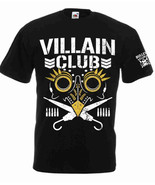 New Japan Pro-Wrestling Bullet Club Marty Scurll VILLAIN Club T-Shirt NJ... - £15.00 GBP