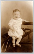 RPPC Little Boy Stanley Teddy McVaugh of Newton PA 1927 Postcard K23 - £15.65 GBP