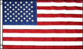 USA 6x10 ft Nylon Embroidered Flag - £79.04 GBP
