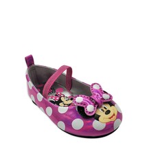 Disney Minnie Mouse Baby Girl Ballet Flat, Size 4 Color Pink - £12.62 GBP