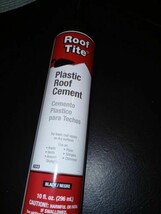 Roof Tite Plastic Roof Cement Four Basic Roof Repairs On Dry Surfaces Bl... - $14.73