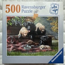 Ravensburger Jigsaw Puzzle Family Time 500 Pieces 18&quot; x 24&quot; #81034 New Sealed - £15.44 GBP