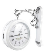 New European Style Vintage Clock Innovative Fashionable Double Face Wall... - $48.51