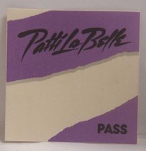 PATTI LaBELLE - VINTAGE ORIGINAL CONCERT TOUR CLOTH BACKSTAGE PASS - £7.81 GBP