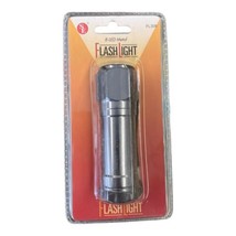 Mini Metal FlashLight 8 LED FL308 Scouting Camping Night Vision - £2.70 GBP