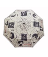 Umbrella Elvis Presley The King of rock and roll umbrella white black e8676 - $558.38 MXN