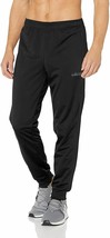 Adidas Men&#39;s Essential 3-STRIPES Tapered Pants DU0455 Black/Black Size Large - £31.87 GBP