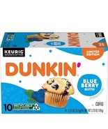 Dunkin’ Blueberry Muffin Ground Coffee, Keurig K-Cup Pods, 10 Count - $24.55 CAD