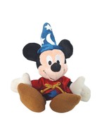 Disney Fantasia Mickey Mouse Sorcerer Plush Stuffed Animal 10&quot; - $28.24 CAD