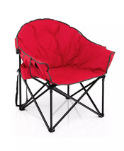 Folding Camping Moon Padded Chair with Carry Bag - £88.95 GBP