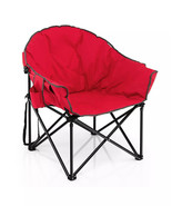 Folding Camping Moon Padded Chair with Carry Bag - £88.01 GBP