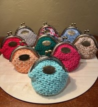 Handmade Crochet Coin Purse - £9.08 GBP