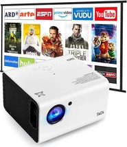 Portable Projector, Swza Native 1920X1080P Movie Video Projector With 100 Inch - $73.99