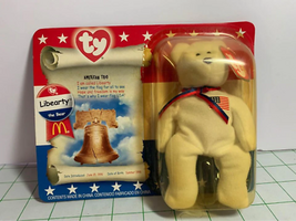 TY Beanie Baby Libearty Bear - $7.60