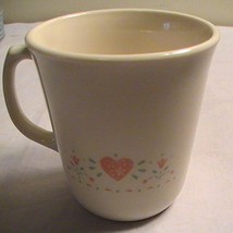 Corelle Forever Yours -- 4 Mugs Cups (Heart Pattern) - $31.67