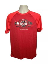 2019 NYRR New York Road Runners Bronx 10 Mile Run Mens Medium Red Jersey - £13.96 GBP