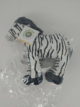 New Conservation Collection Zebra plush stuffed animal 8&quot; long - $5.93