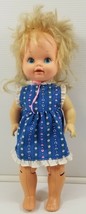N) Vintage 1978 Mattel Baby Grows Up Pull String Doll - $9.89
