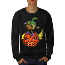 Halloween Funny Jumper Pumpkin Men Sweatshirt - £14.95 GBP