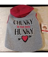 Simply Dog Hoodie Size Small - Chunky is the New Hunky - $7.43