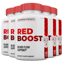Red Boost Blood Flow Support Pills, Redboost Capsules for Men and Women (5) - £82.81 GBP