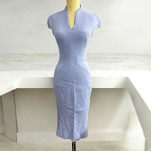 New With Tags Zac Posen Lilac Short Sleeve Dress Size 0 Retails $1,390 - $197.99