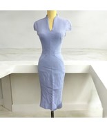 New With Tags Zac Posen Lilac Short Sleeve Dress Size 0 Retails $1,390 - $270.79 CAD