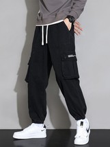 Pantalones Cargo Otoño Hombres Multi-Bolsillos Streetwear Baggy De Jogge... - $55.35