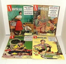 4-The American Magazines-1954(May,June, August, October) - Collectible/Vintage - $18.81