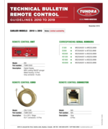 Tundra International LCD Remote Control RDI TUN812003 6 Pin Connector NO... - $1,804.64 MXN