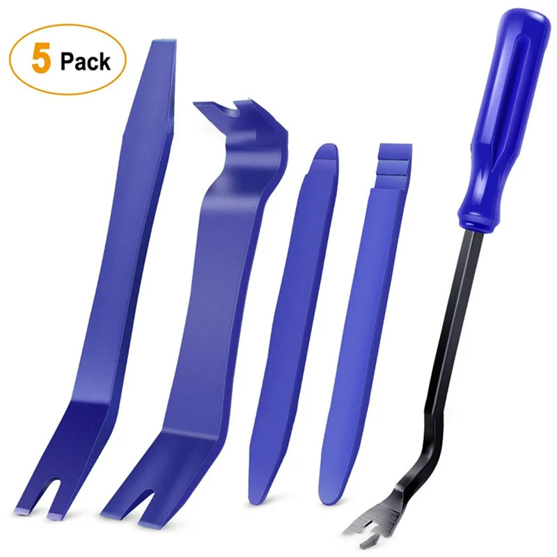 5PCs Car o T Removal Tool Kit Anti-Scratch Pry Applicable Car Door Panel and o D - £47.43 GBP