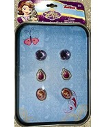 Disney Junior Sofia The First 3 Pairs of Earrings For Baby Girls(+ 3 years) - £2.74 GBP