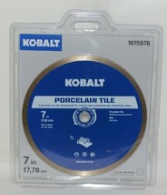 Kobalt 1615978 7 Inch Porcelain Tile Wet Diamond Circular Saw Blade - £14.06 GBP