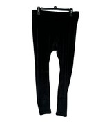 Old Navy Women&#39;s Pants Legging Velvet Pull on Ankle Stretch Mid-Rise Bla... - $16.96