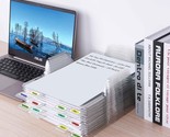(20) AUKUS Stackable Paper Organizers Durable Acrylic Sturdy File Trays ... - $19.75