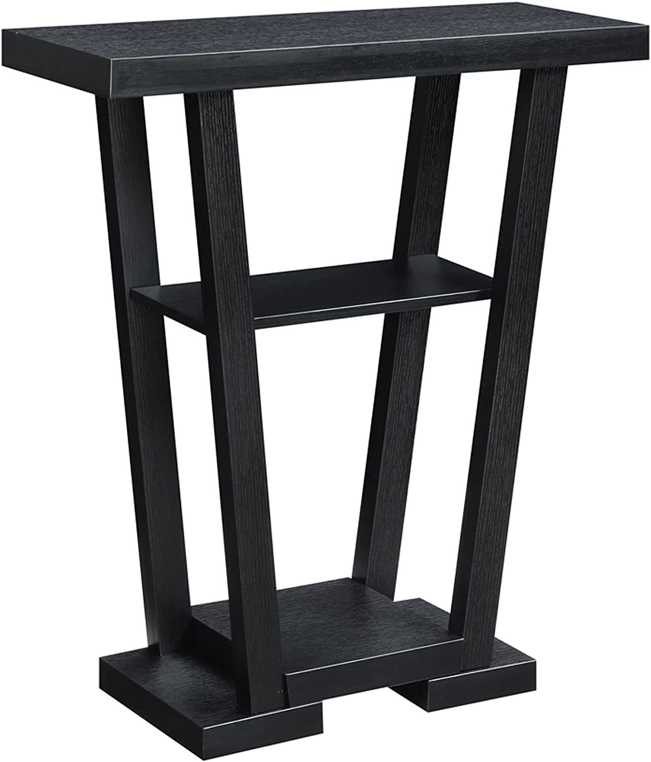 Newport V Console From Convenience Concepts In Black. - $112.93