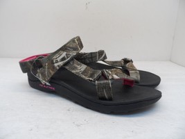 RealTree Girl Women&#39;s Brook Water Friendly Adjustable Sport Sandals Camo 6M - $28.49