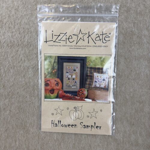 Lizzie Kate Halloween Sampler Counted Cross Stitch Pattern #106 - $6.79