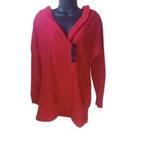 Allegra K Women&#39;s Size Medium Long Sleeve Hooded Sweatshirt - $12.20