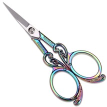 Detail Embroidery Scissors  Small Sharp Pointed Tip Shears For Sewing, C... - $20.89
