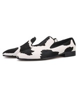 New Handmade Men&#39;s Horsehair Loafer Casual Special Occasion Shoes - $149.99