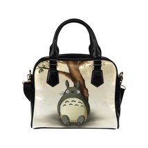 Totoro Anime PU Leather Shoulder Handbag Bag - £29.10 GBP