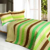 [Over the Rainbow] 3PC Patchwork Quilt Set (Full/Queen Size) - $94.90