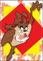 Looney Tunes Angry Taz Tasmanian Devil Image Refrigerator Magnet NEW UNUSED - £3.18 GBP