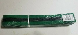 Century Double Wrap Black Stripe Belt Size 2 - Green - New in Pkg. - FRE... - £6.25 GBP