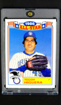 1987 Topps Baseball All-Star #22 Teddy Higuera Milwaukee Brewers Insert ... - £0.79 GBP