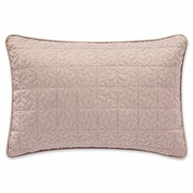 Waterford Gwyneth Oblong Throw Pillow in Pink 12&quot;x18&quot; Breakfast Lumbar Pillow - £44.00 GBP