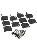 10 Pack, Black, Canvas/Tarp Tie Down Hook (A), Plus Black Rivet kit, fit... - $122.18 CAD