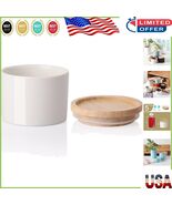 Versatile 5 Oz Ceramic Kitchen Canister with Snap Lid - Ideal for Spices... - $26.46 CAD